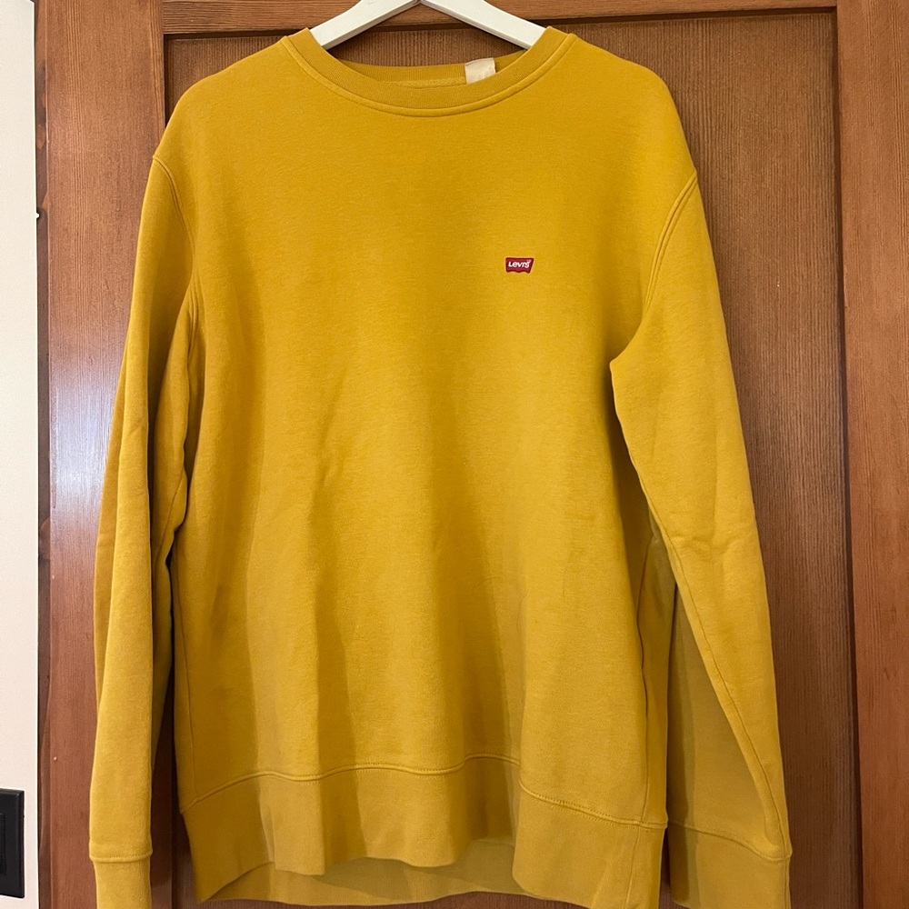 Levi’s sweater -unisex - medium - unisex - yellow